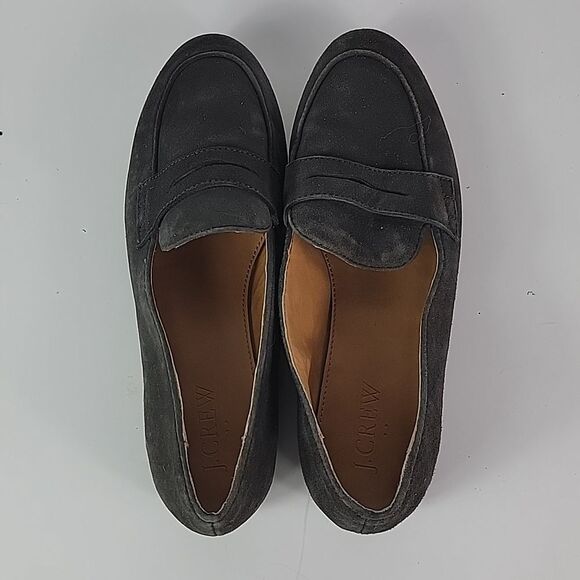 J.Crew Suede Leather Women's Loafers - Picture 7 of 12